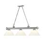 6_Cordon by Z-Lite Brushed Nickel 3 Light Billiard Light more views