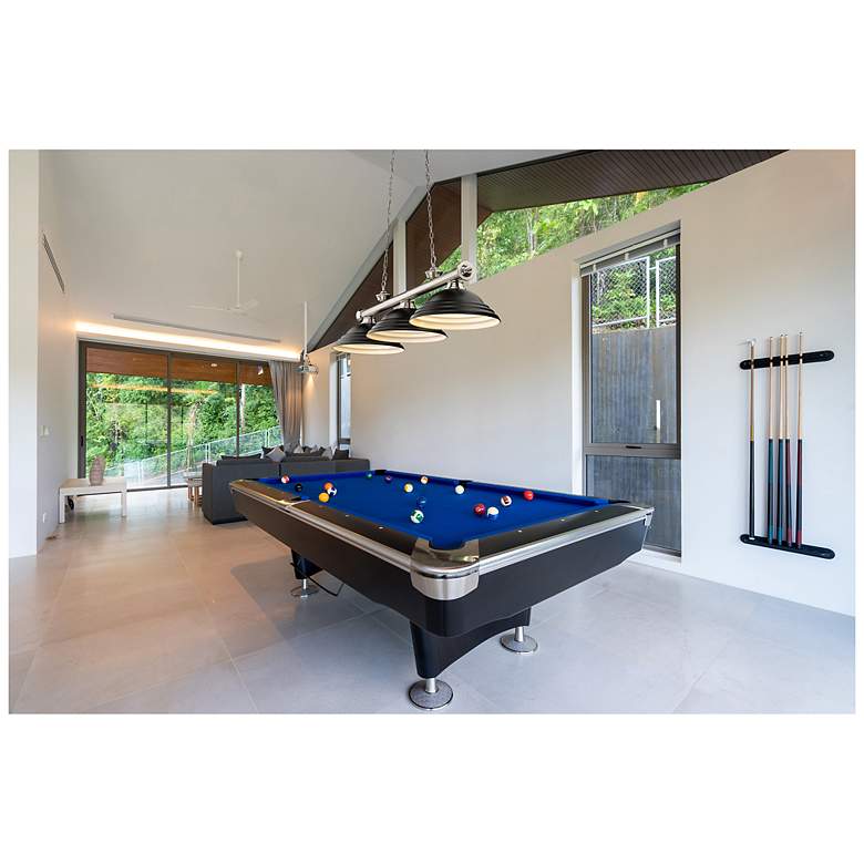 Image 2 Cordon by Z-Lite Brushed Nickel 3 Light Billiard Light more views