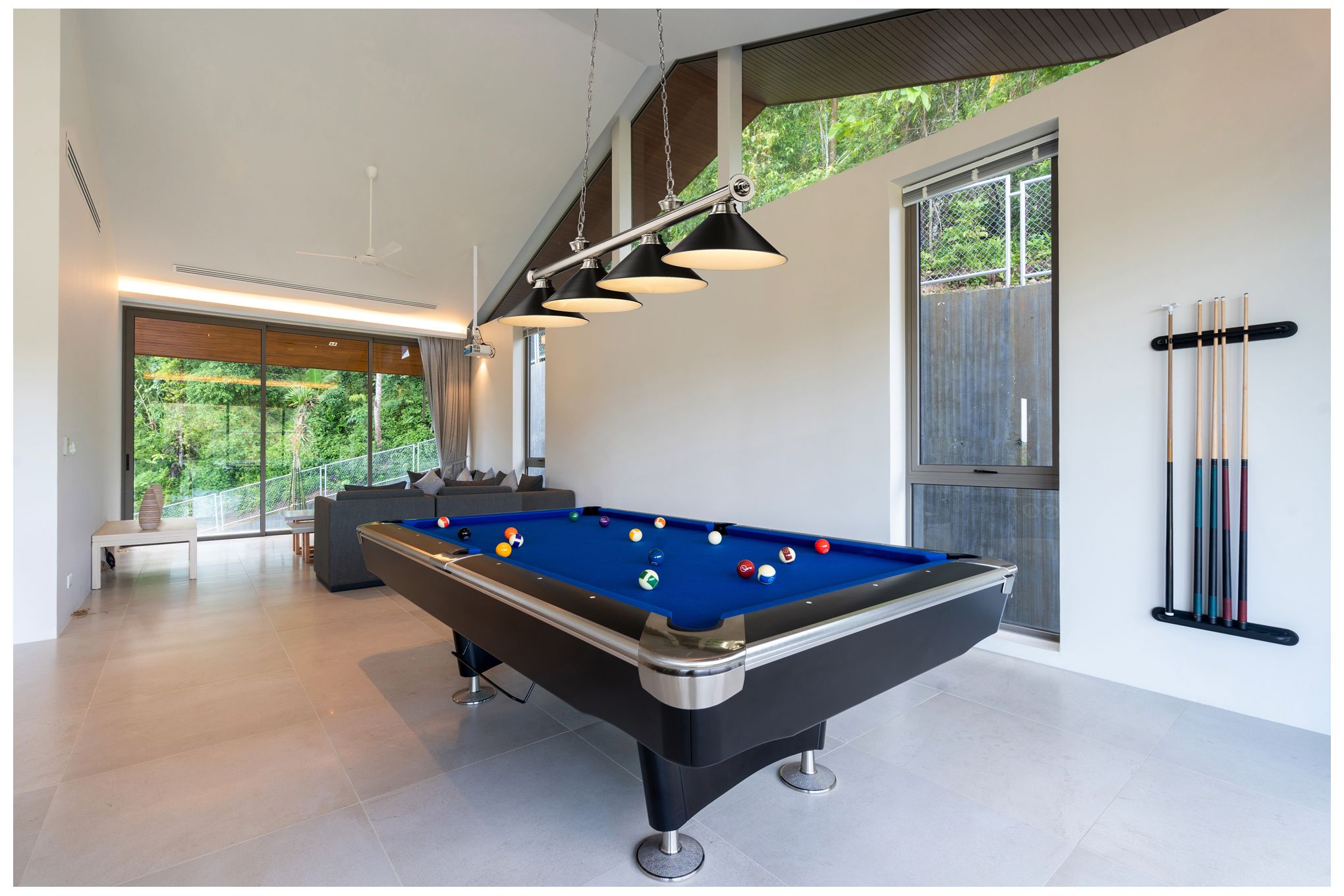 Image 2 Cordon by Z-Lite Brushed Nickel 4 Light Billiard Light more views