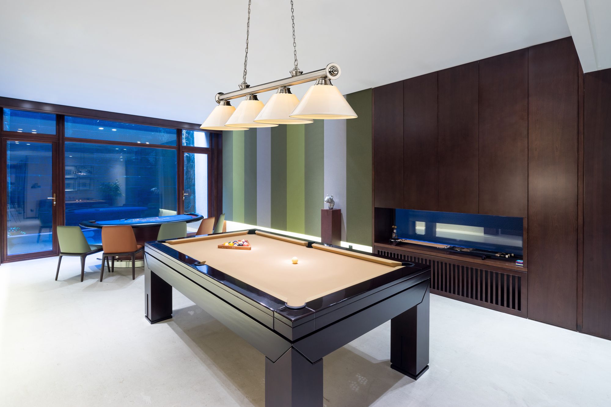 Image 5 Cordon by Z-Lite Brushed Nickel 4 Light Billiard Light more views