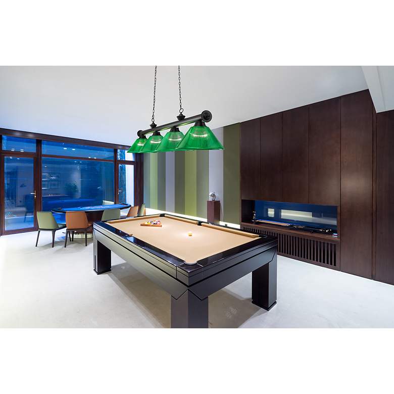 Image 4 Cordon by Z-Lite Matte Black 4 Light Billiard Light more views