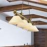 1_Cordon by Z-Lite Rubbed Brass 4 Light Billiard Light