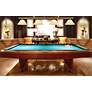 3_Cordon by Z-Lite Rubbed Brass 4 Light Billiard Light more views