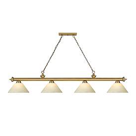 Image5 of Cordon by Z-Lite Rubbed Brass 4 Light Billiard Light more views