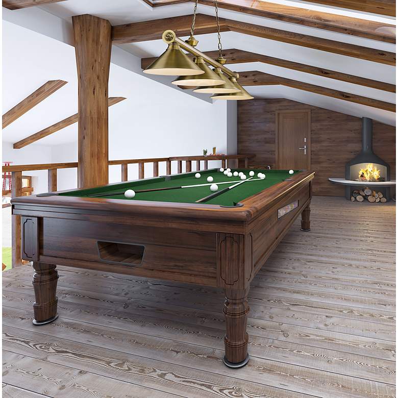 Image 3 Cordon by Z-Lite Rubbed Brass 4 Light Billiard Light more views