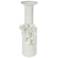 Cordone 13 3/4" High White Ceramic Vase 