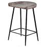 1_Cordova 25" Satin Black and Driftwood Gray Counter Stool