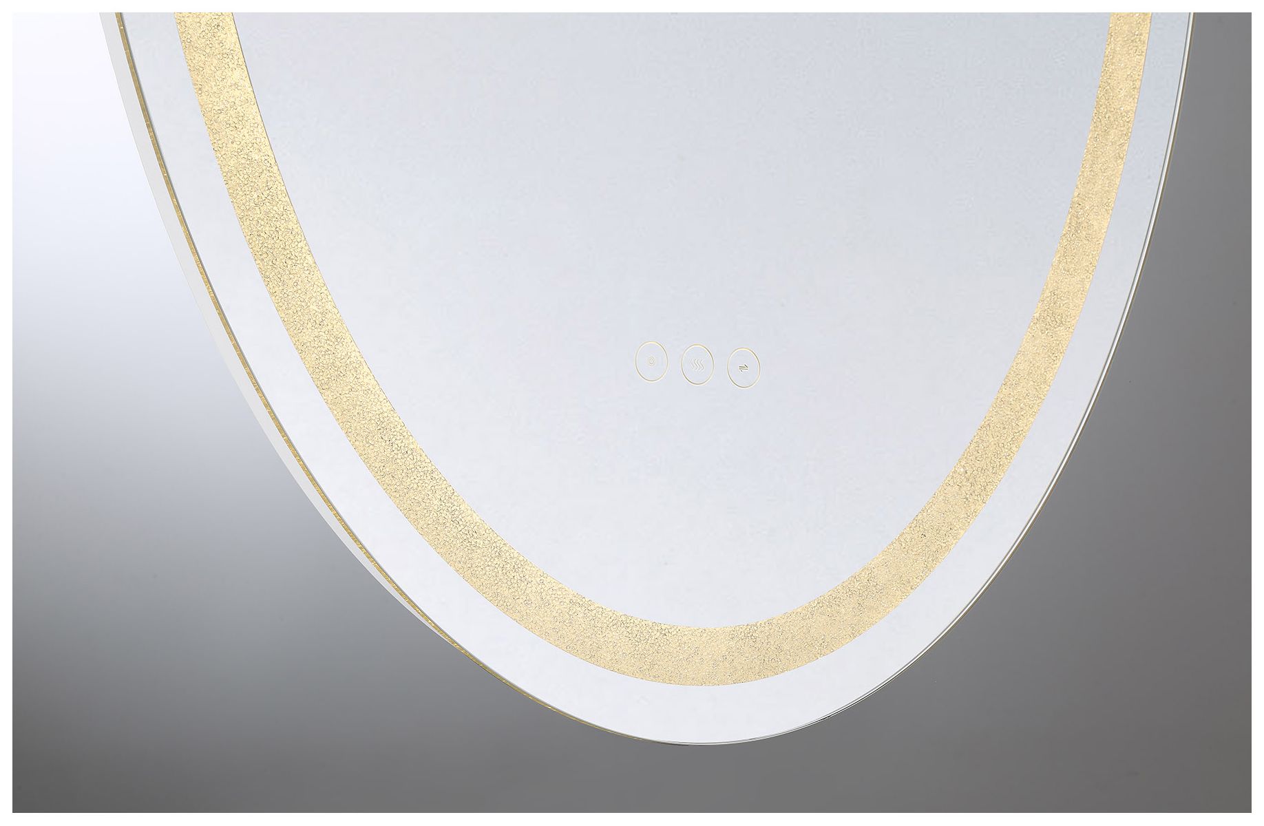 Image 4 Cordova LED Oval Frontlit Mirror more views