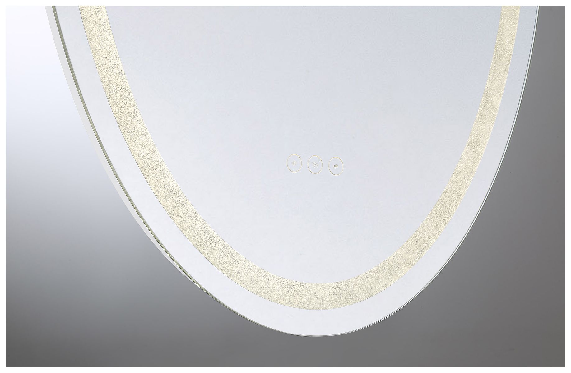 Image 5 Cordova LED Oval Frontlit Mirror more views