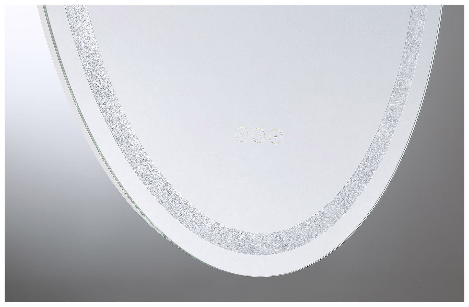 Image 6 Cordova LED Oval Frontlit Mirror more views