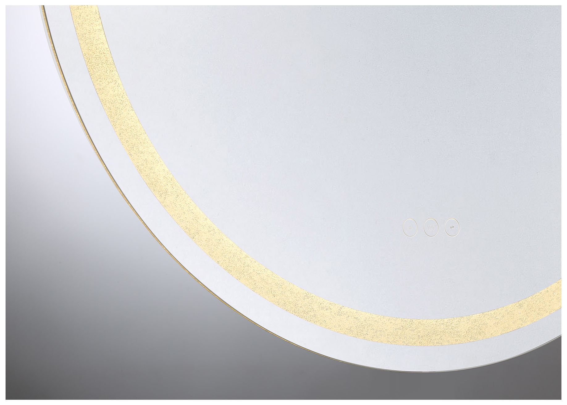 Image 4 Cordova LED Round Frontlit Mirror more views