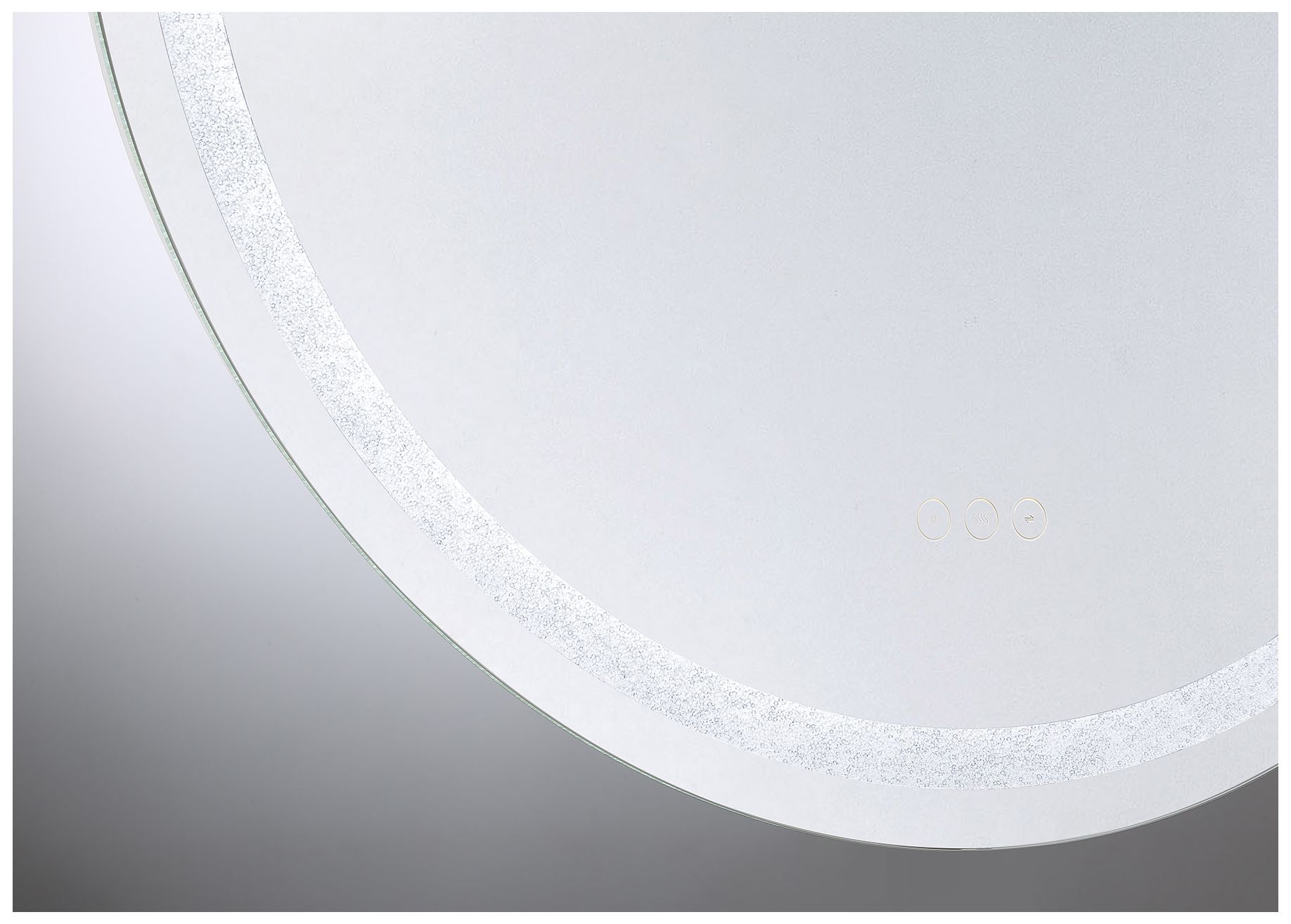 Image 6 Cordova LED Round Frontlit Mirror more views