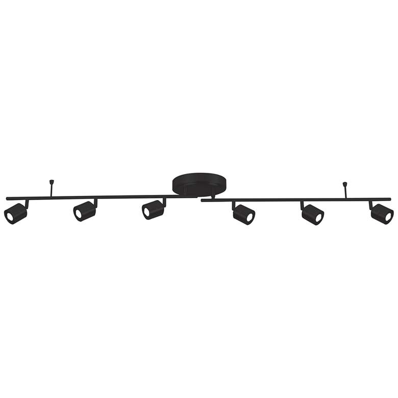 Image 1 Core 6-Light Deep Black LED Track Fixture