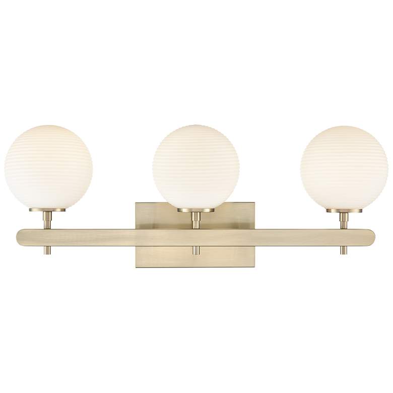 Image 5 Coretta 26" Wide 3-Light Vanity in Modern Gold more views