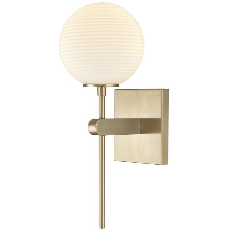 Image 1 Coretta 6" Wide 1-Light Vanity in Modern Gold