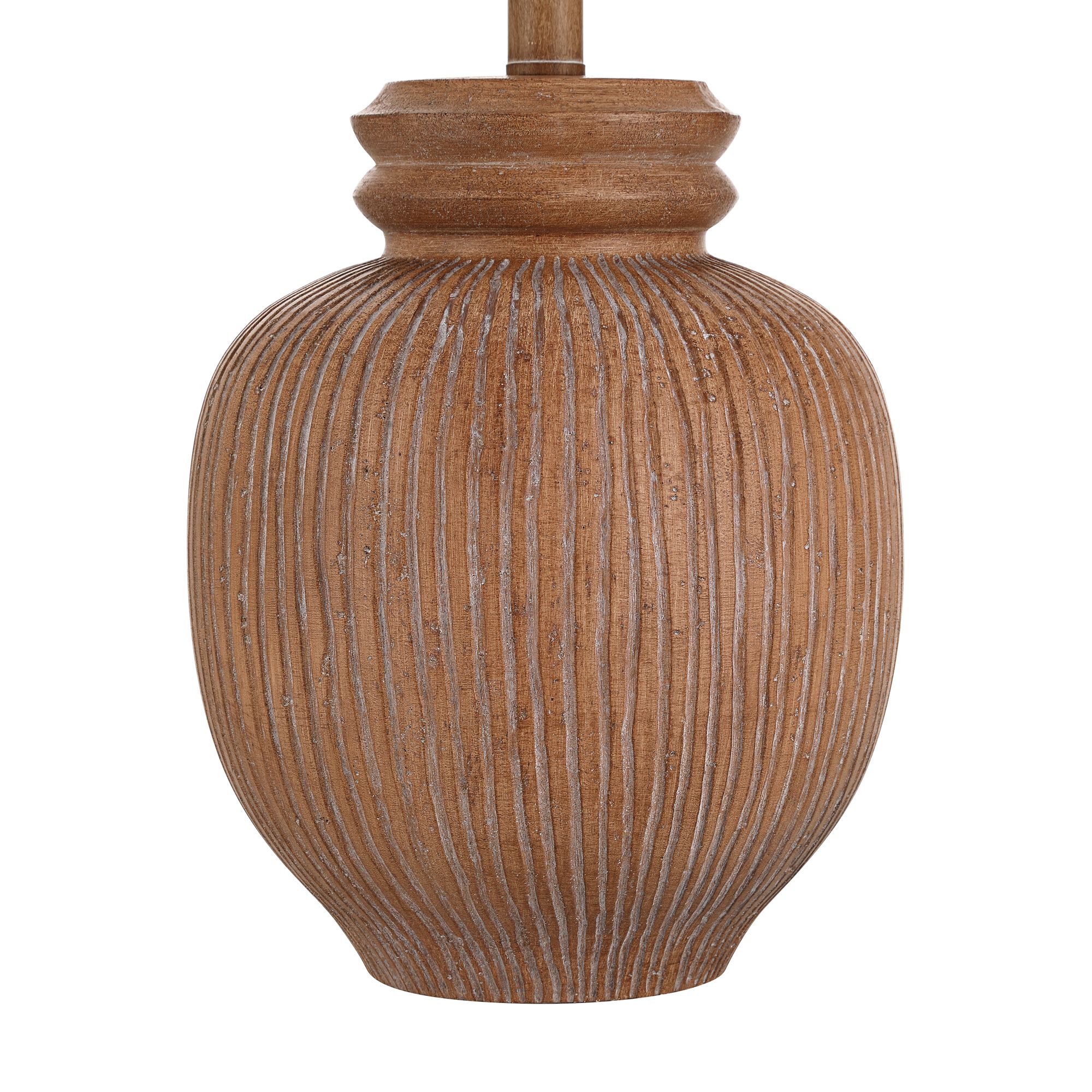 Image 5 Corfu 24 1/2" High Beige Almond Table Lamp Set of 2 more views