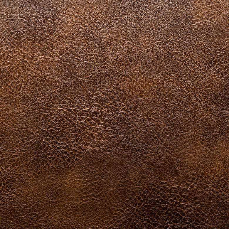 Image 3 Corinna 29 1/2 inch Vintage Brown Leatherette Bar Stool Set of 2 more views