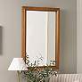 1_Corinne Antique Gold 26" x 38" Rectangular Wall Mirror