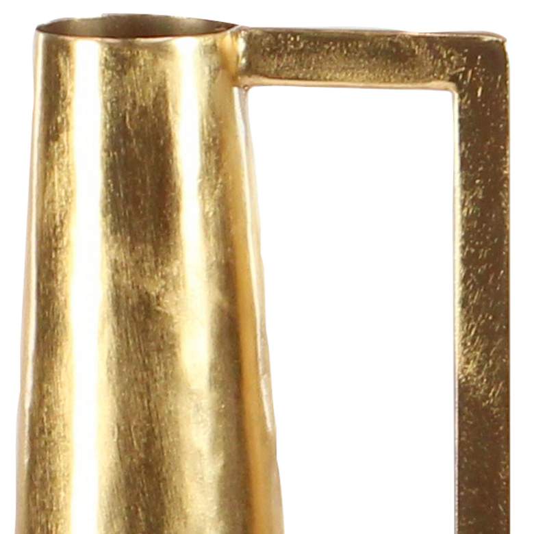 Image 3 Corinth 22" High Polished Gold Decorative Vases Set of 2 more views