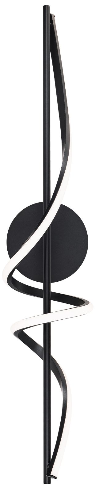 Corkscrew 6.38"H x 33.88"W 1-Light Bath Vanity & Wall Light i