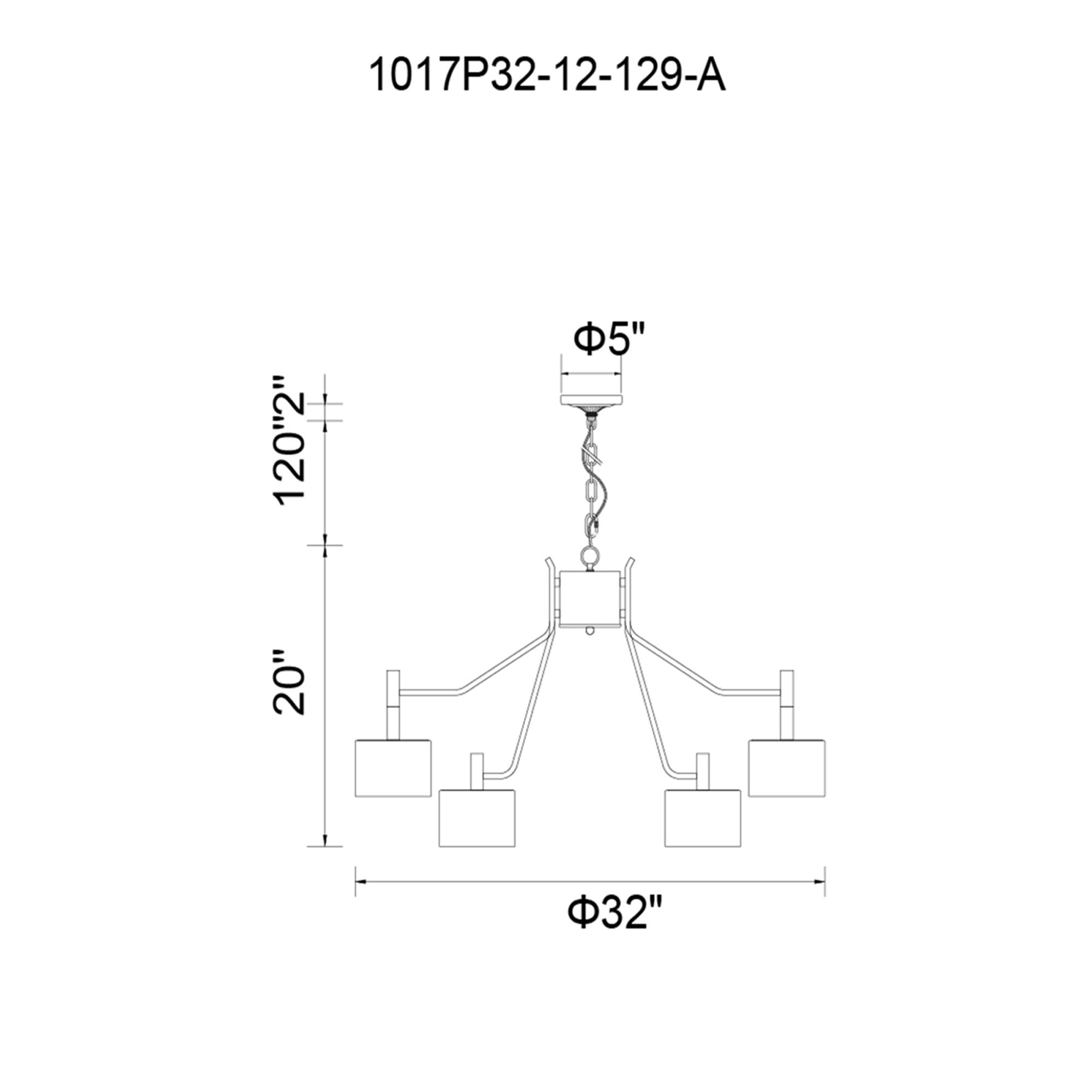 Image 6 Corna 12 Light Down Chandelier With Matte Black & Satin Gold Finish more views