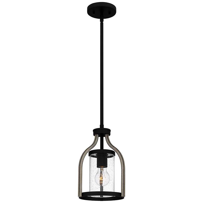 Image 1 Cornelia 1-Light Matte Black Mini Pendant Light