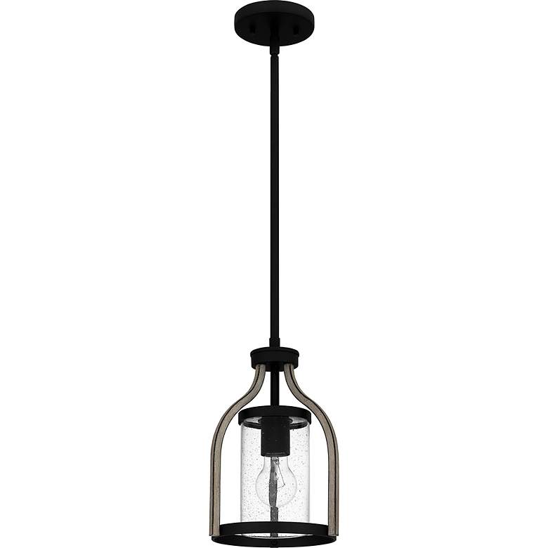Image 2 Cornelia 1-Light Matte Black Mini Pendant Light more views