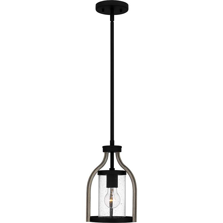 Image 3 Cornelia 1-Light Matte Black Mini Pendant Light more views