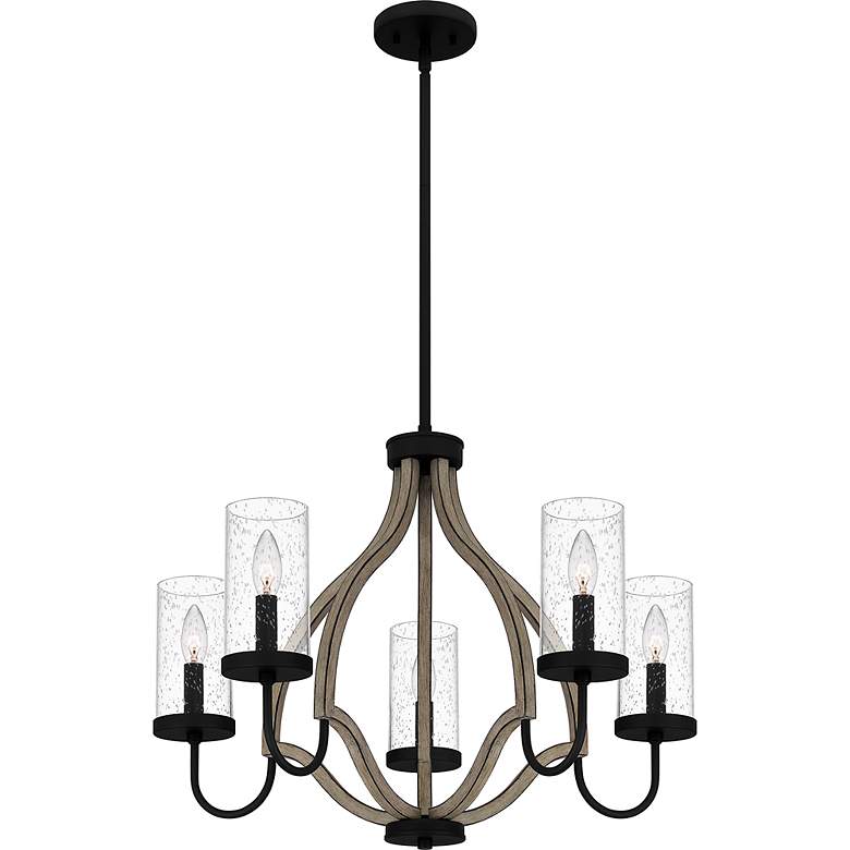 Image 4 Cornelia 5-Light Matte Black Chandelier more views