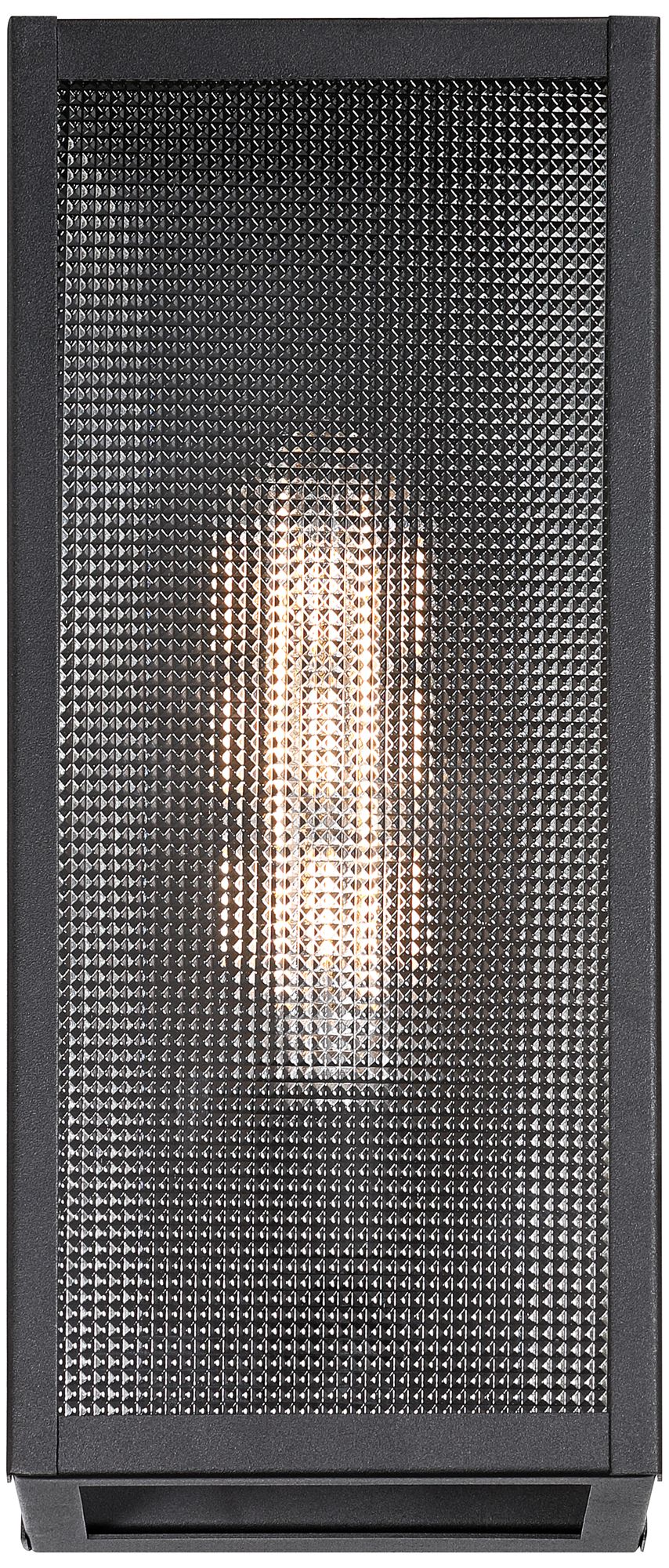 Image 4 Cornell 14" High Sand Black Modern Industrial Box Outdoor Wall Light more views