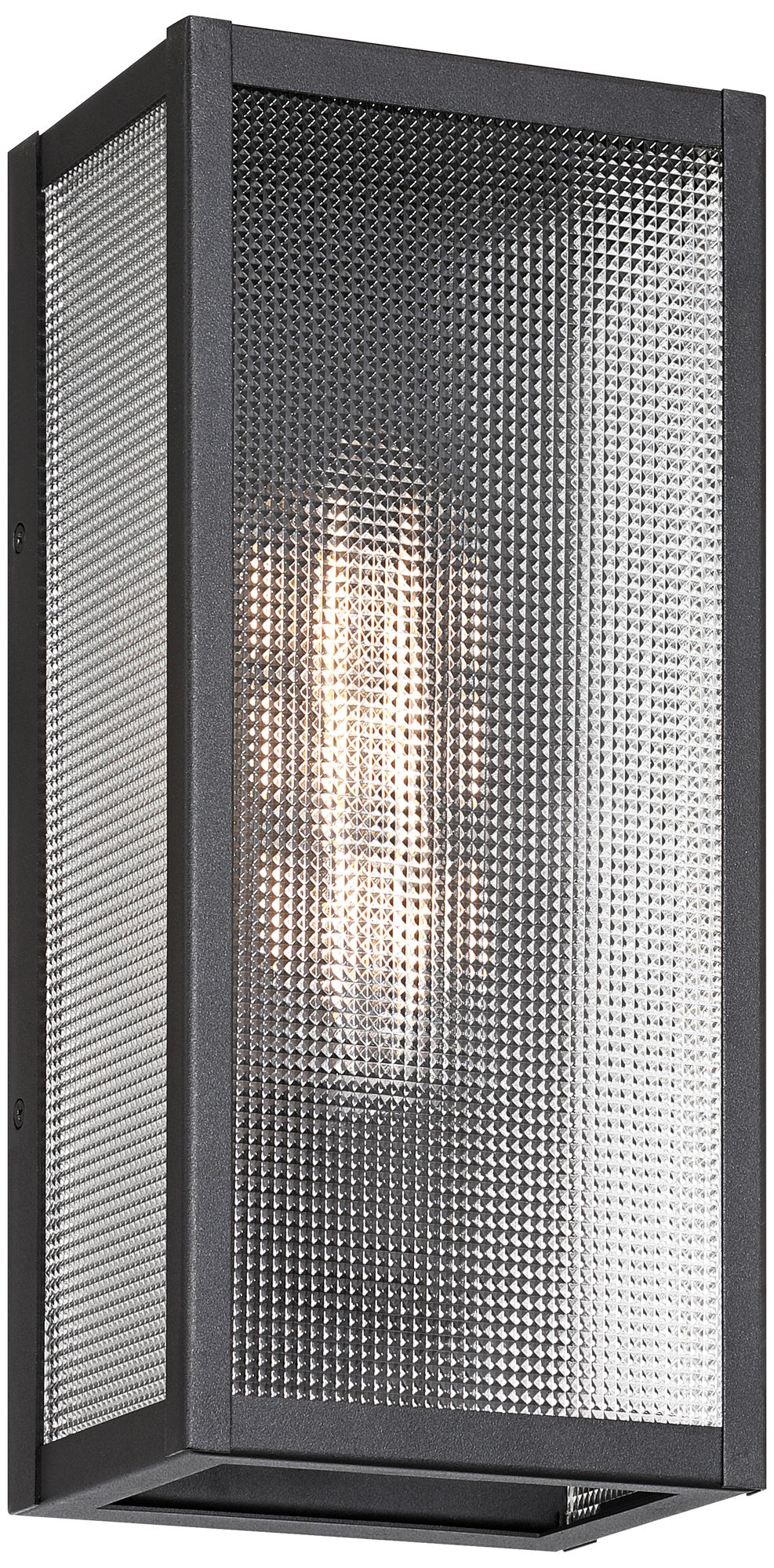Image 5 Cornell 14" High Sand Black Modern Industrial Box Outdoor Wall Light more views