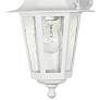 Cornerstone 13"H White and Seeded Glass Outdoor Wall Light