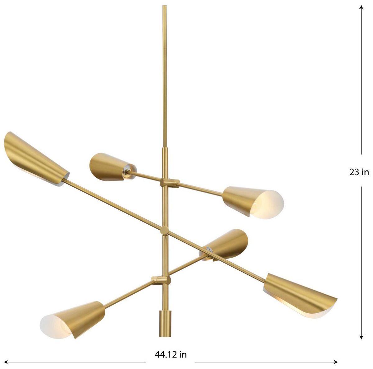 Image 4 Cornett Collection Six-Light Chandelier more views