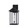 1_Corning 17 1/2" High Forged Iron Outdoor Lantern Wall Light