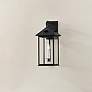 2_Corning 17 1/2" High Forged Iron Outdoor Lantern Wall Light more views