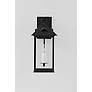 5_Corning 17 1/2" High Forged Iron Outdoor Lantern Wall Light more views