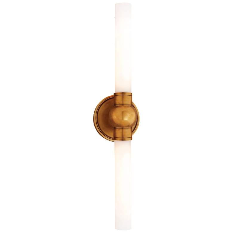 Image 1 Cornwall 2 Light Bath Bracket Ag Brass