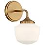 2_Cornwell 10" High Aged Brass Wall Sconce