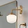 1_Cornwell 10" High Aged Brass Wall Sconce