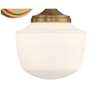 4_Cornwell 10" High Aged Brass Wall Sconce more views