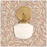 Cornwell 10" High Aged Brass Wall Sconce