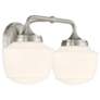 3_Cornwell 16" Wide Brushed Nickel 2-Light Wall Sconce more views