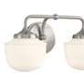 Cornwell 16" Wide Brushed Nickel 2-Light Wall Sconce