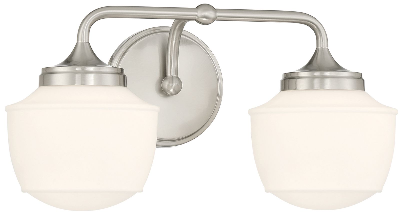 Cornwell 16" Wide Brushed Nickel 2-Light Wall Sconce