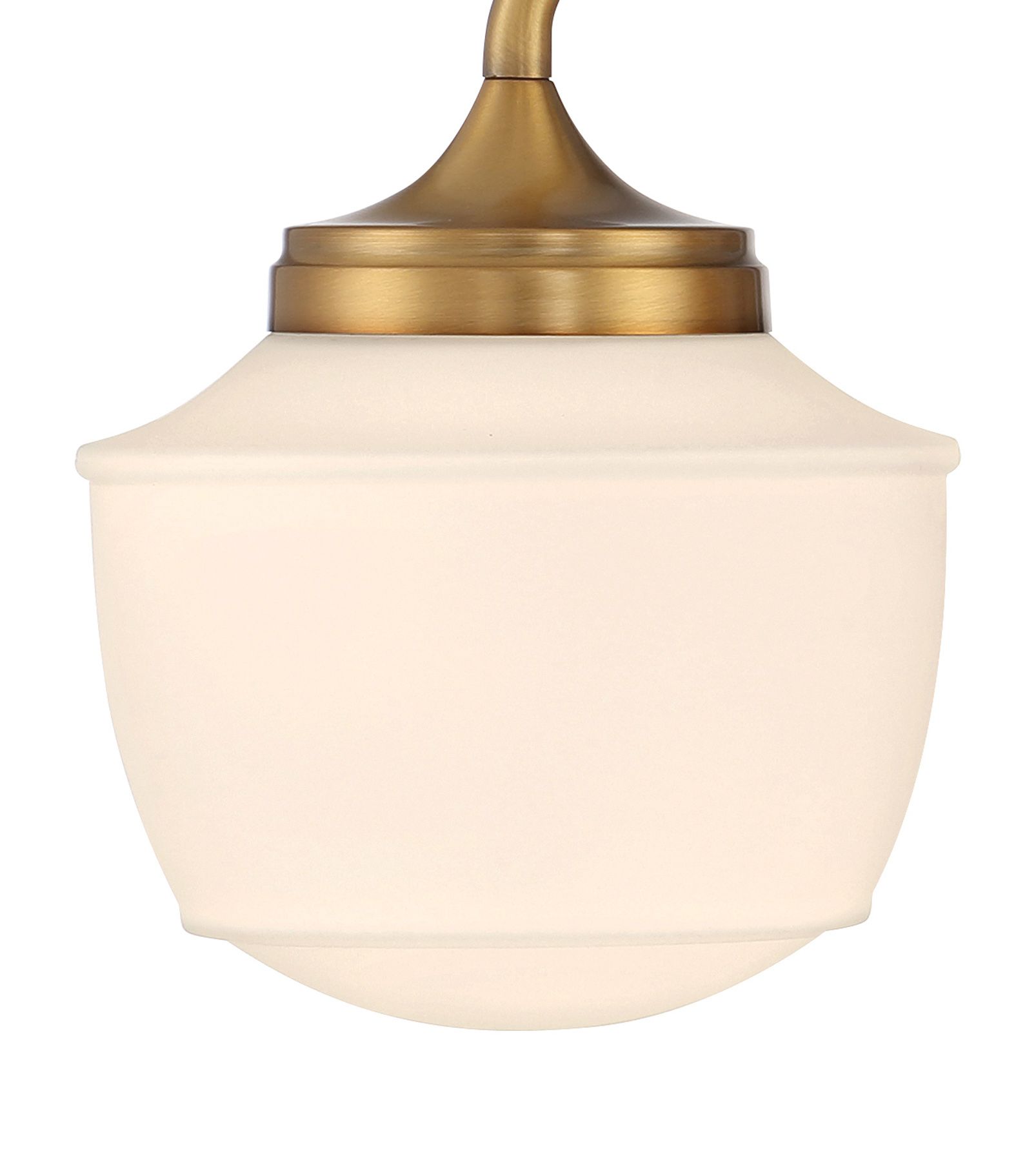 Cornwell 23" Wide Aged Brass 3-Light Bath Light in scene