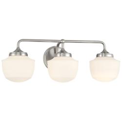 Cornwell 23" Wide Brushed Nickel 3-Light Vanity Bath Light