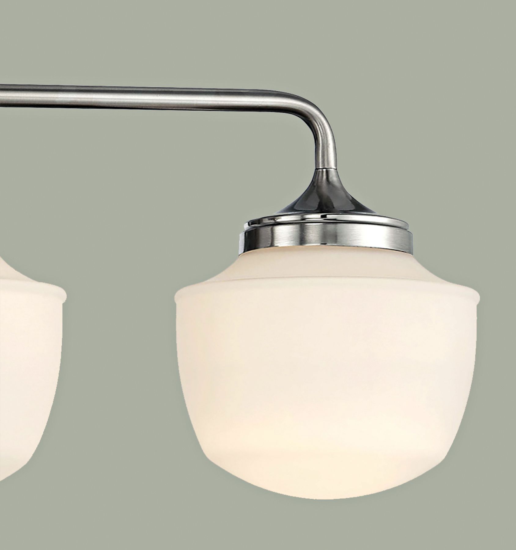 Cornwell 23" Wide Brushed Nickel 3-Light Vanity Bath Light