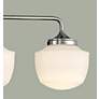 Cornwell 23" Wide Brushed Nickel 3-Light Vanity Bath Light