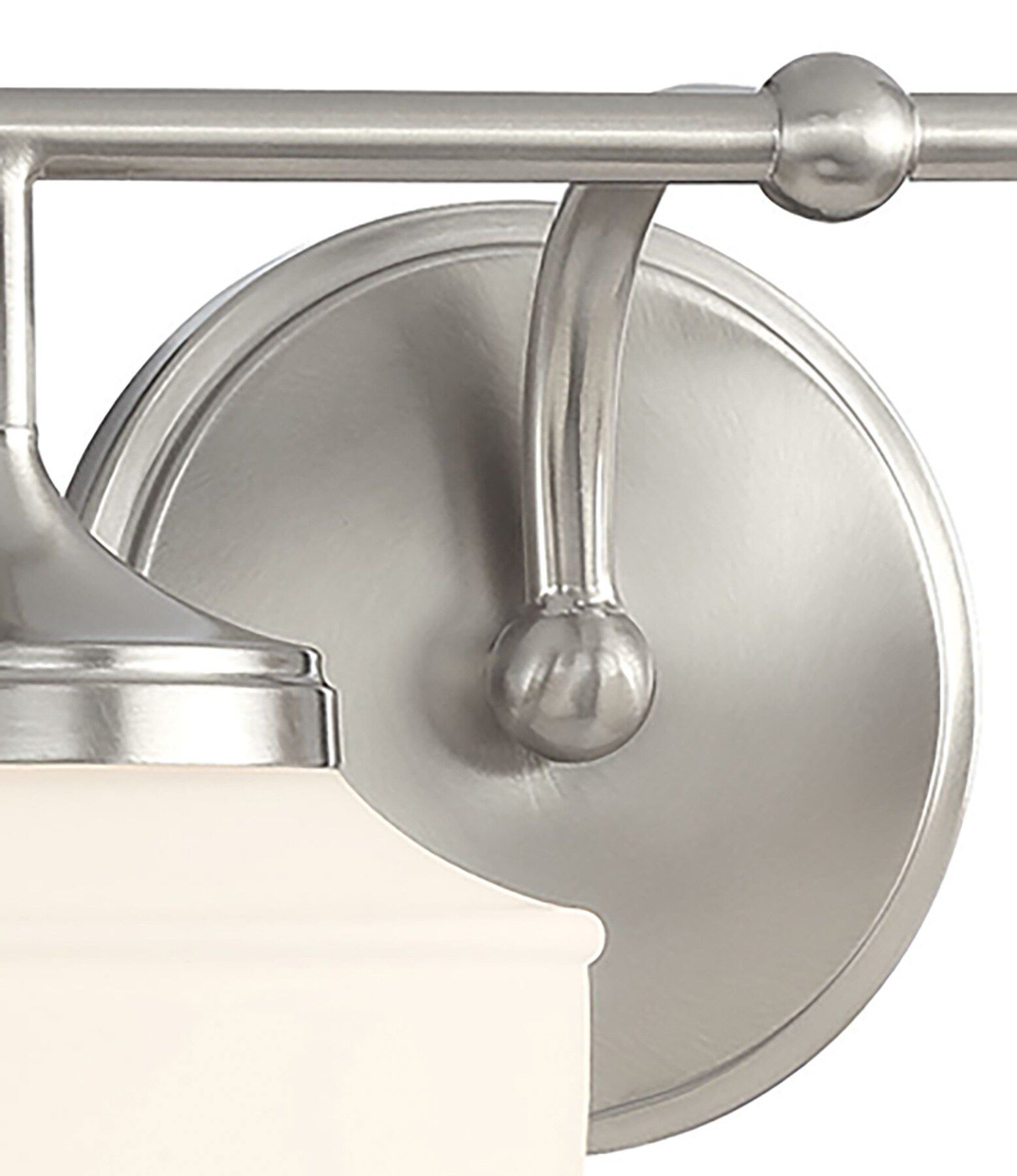 Cornwell 32" Wide Brushed Nickel 4-Light Vanity Bath Light