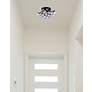 4_Corona 10" Wide Black 4-Light Ceiling Light more views